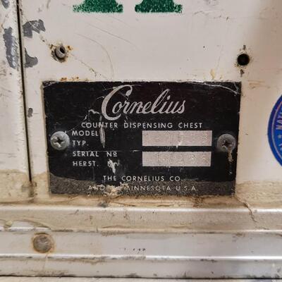 Lot 170: Vintage COCA COLA Cornelius Counter Dispensing Chest 
