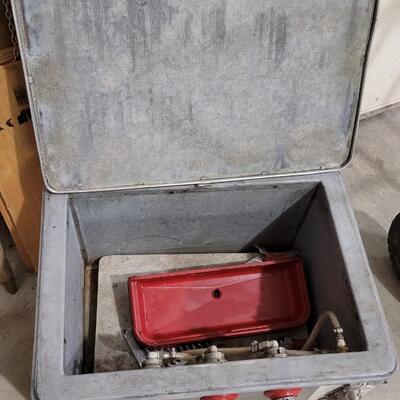 Lot 170: Vintage COCA COLA Cornelius Counter Dispensing Chest 