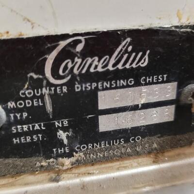 Lot 170: Vintage COCA COLA Cornelius Counter Dispensing Chest 
