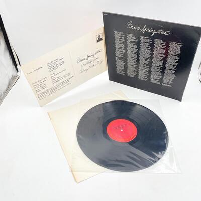 BRUCE SPRINGSTEEN â€œGREETINGS FROM ASBURY PARK, NJâ€ VINYL RECORD 