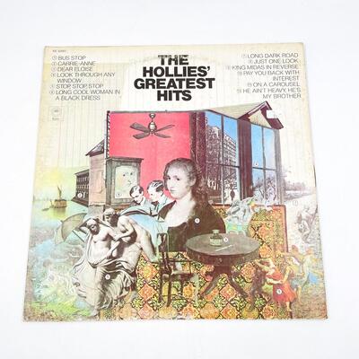 â€œTHE HOLLIESâ€™ GREATEST HITSâ€ VINYL RECORD 