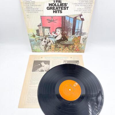 â€œTHE HOLLIESâ€™ GREATEST HITSâ€ VINYL RECORD 