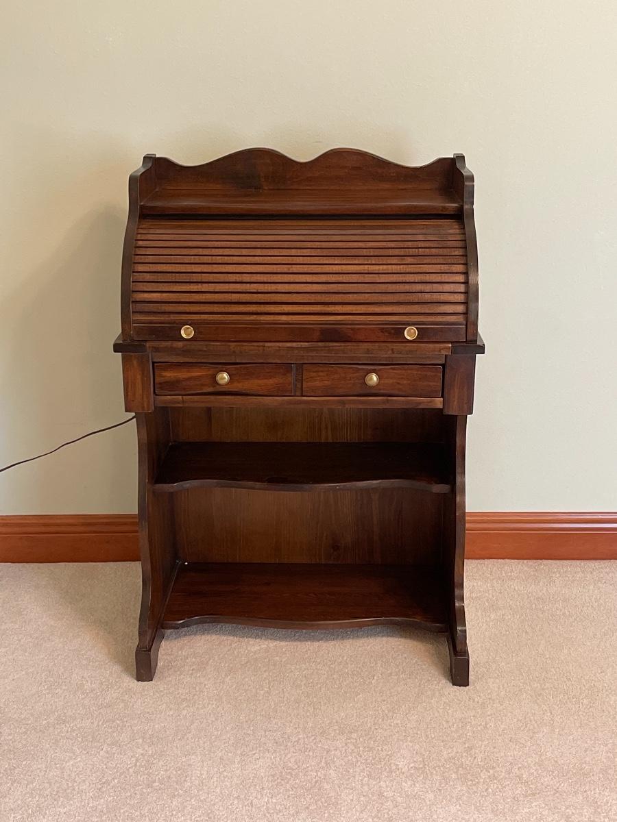 Vintage “Mini” Roll Top Desk