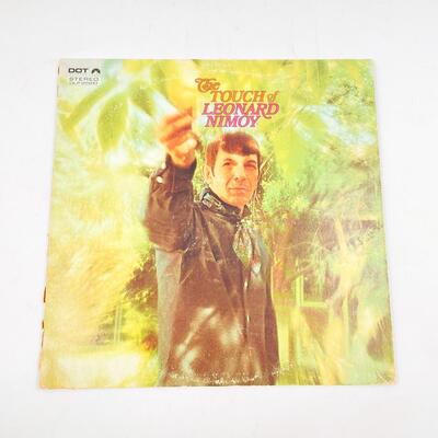 â€œTHE TOUCH OF LEONARD NIMOYâ€ VINYL RECORD 