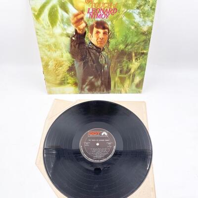 â€œTHE TOUCH OF LEONARD NIMOYâ€ VINYL RECORD 