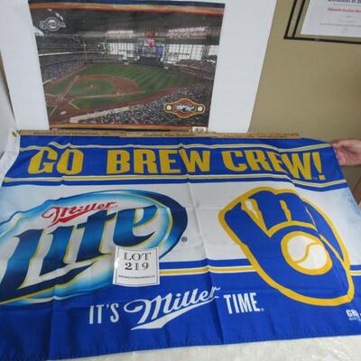 Brewers Yard Flag, Brewers Large Photograph