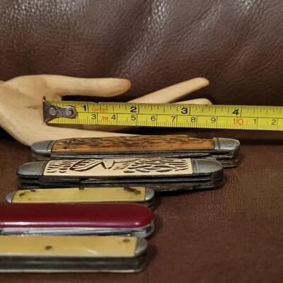 Lot 180: Assortment of Vintage Pocketknives - Some need TLC