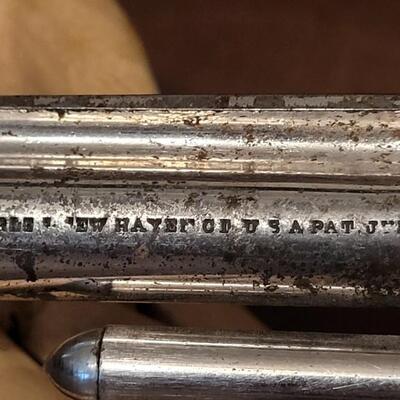 Lot 181: Antique 1878 J.W. MARLIN .30 Cal Short Rimfire Spur Trigger Bird's Eye Butt Revolver