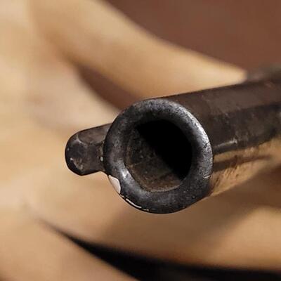 Lot 181: Antique 1878 J.W. MARLIN .30 Cal Short Rimfire Spur Trigger Bird's Eye Butt Revolver