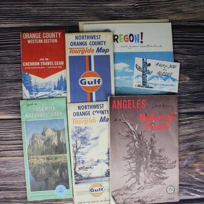 Vintage Travel Maps and Brochures 