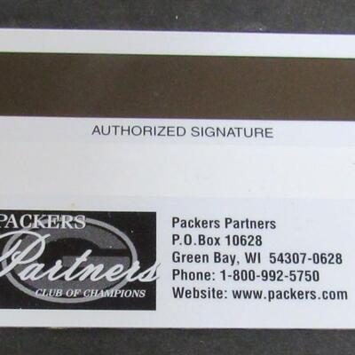 GB Packers Partners Club of Champions Card and Sticker, 2002-03