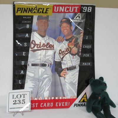 Pinnacle, Biggest Card Ever, Al Ripkin, Jr and Ripkin, Jr Bamm Beano Bear