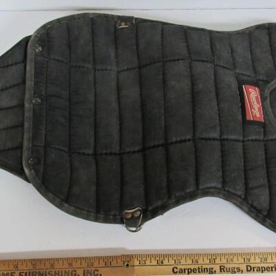 Older Rawlings Baseball Catcher's Chest Protector, Youth Ages 9-12
