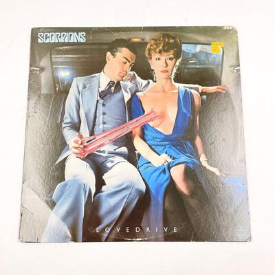 SCORPIONS â€œLOVEDRIVEâ€ VINYL RECORD