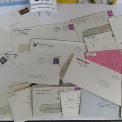 2 Vintage Sheet Music and Lot of Vintage Paper Ephemera, Bills, Correspondence