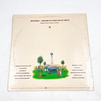 â€œHISTORY: AMERICAâ€™S GREATEST HITSâ€ VINYL RECORD