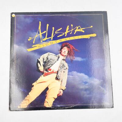 ALISHA â€œNIGHTWALKINâ€™â€ VINYL RECORD