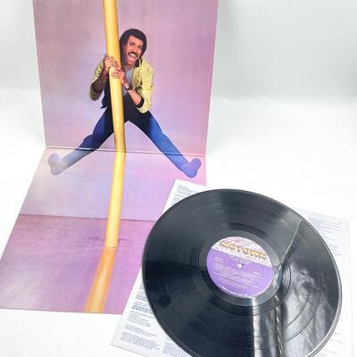 LIONEL RICHIE â€œCANâ€T SLOW DOWNâ€ VINYL RECORD
