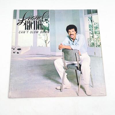 LIONEL RICHIE â€œCANâ€T SLOW DOWNâ€ VINYL RECORD