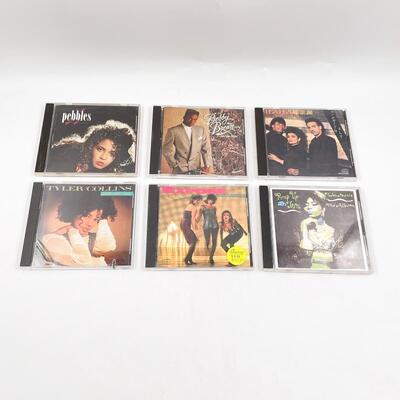 1980S R&B/LATIN CD LOT