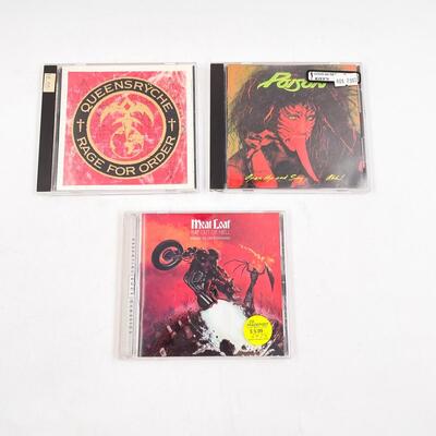 1970-80S METAL/ROCK CD LOT 