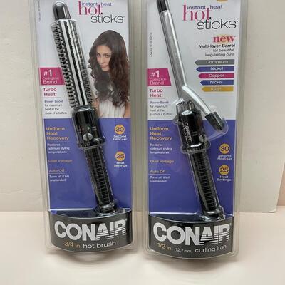 Lot 138  Curling Brush and Curling Iron
