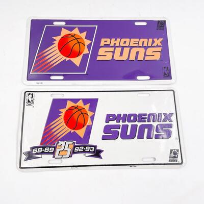 PHOENIX SUNS LICENSE PLATES