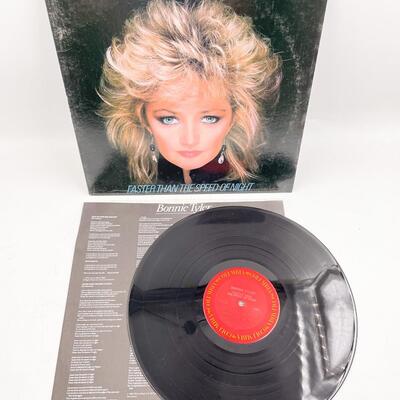 BONNIE TYLER â€œFASTER THAN THE SPEED OF NIGHTâ€ VINYL RECORD