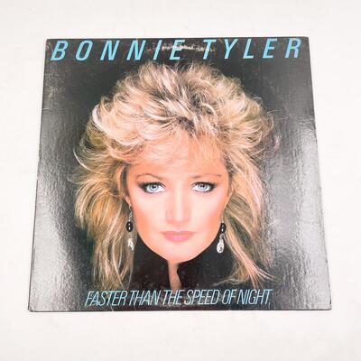 BONNIE TYLER â€œFASTER THAN THE SPEED OF NIGHTâ€ VINYL RECORD