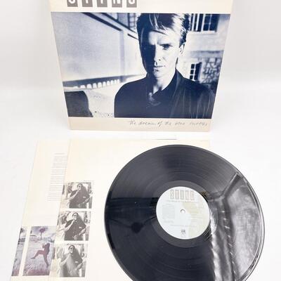 STING â€œTHE DREAM OF THE BLUE TURTLESâ€ VINYL RECORD
