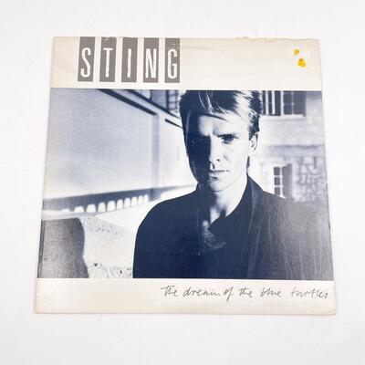 STING â€œTHE DREAM OF THE BLUE TURTLESâ€ VINYL RECORD
