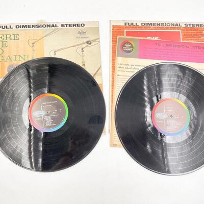 THE KINGSTON TRIO â€œHERE WE GO AGAIN!â€ AND â€œSOLD OUTâ€ VINYL RECORD LOT