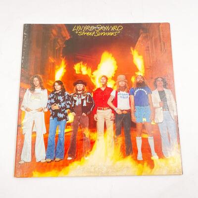LYNARD SKYNARD â€œSTREET SURVIVORSâ€ VINYL RECORD