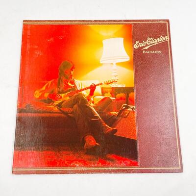 ERIC CLAPTON â€œBACKLESSâ€ VINYL RECORD
