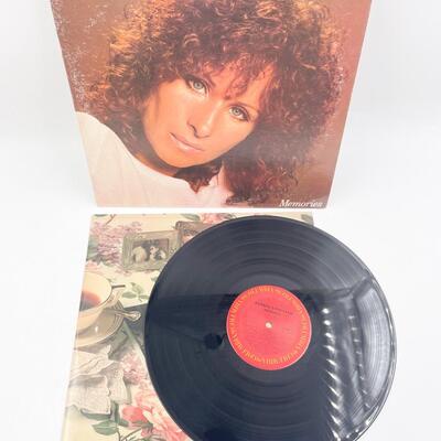 BARBRA STREISAND â€œMEMORIESâ€ VINYL RECORD LOT