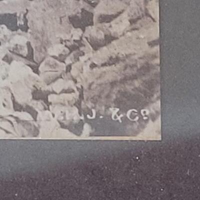 Lot 183: Antique Photograph of Black Canyon of the Gunnison National Park