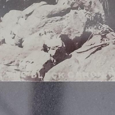 Lot 183: Antique Photograph of Black Canyon of the Gunnison National Park