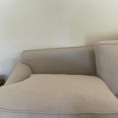 Lot 012 - Martha Stewart Beige Sofa