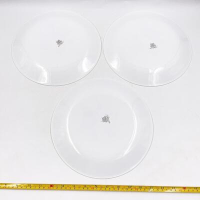 CORELLE BY CORNING â€œBLUE HEARTSâ€ DINNER PLATES