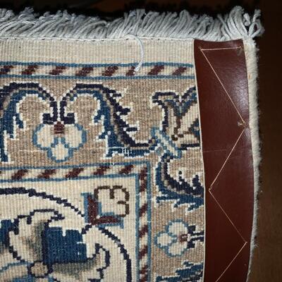Lot 103 - Persian Style Navy Blue Area Rug 