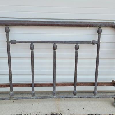 Lot 190: Antique Bed Footboard only