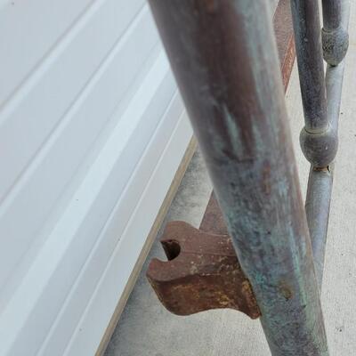 Lot 190: Antique Bed Footboard only