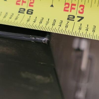 Lot 192: Black File Cabinet 