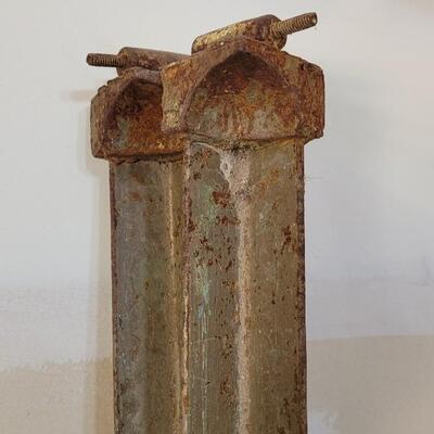 Lot 194: Antique Brass Bed (knobs for Headboard are included)