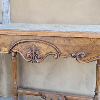 Lot 196: Antique Console Table