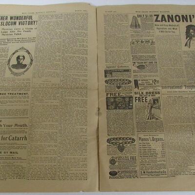 Antique Mail Order Montly Paper, March 1900, St. Paul, MN, Rare