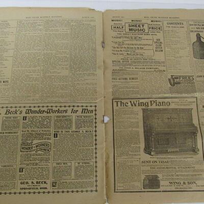 Antique Mail Order Montly Paper, March 1900, St. Paul, MN, Rare