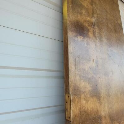 Lot 199: Vintage HINES Burch 8ft. Hollow Door