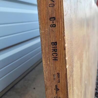 Lot 199: Vintage HINES Burch 8ft. Hollow Door
