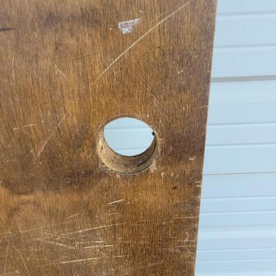 Lot 199: Vintage HINES Burch 8ft. Hollow Door
